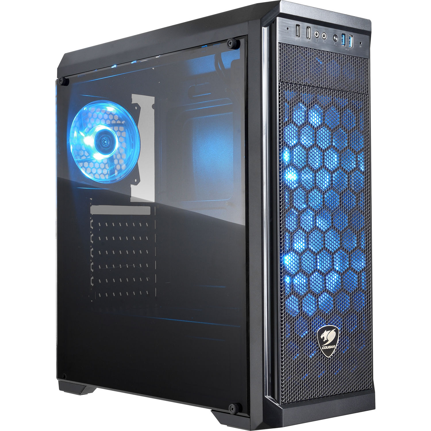 Cougar MX330 G Air Glass Window Mid Tower Case