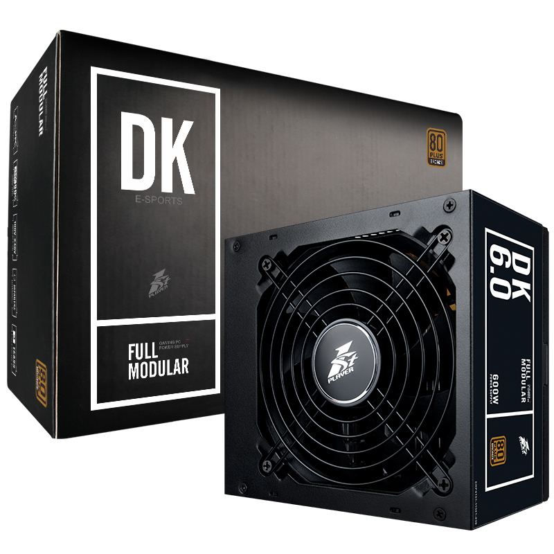 1stplayer DK BRONZE PS600AX Power Supply 80 Plus Bronze Full Modular 