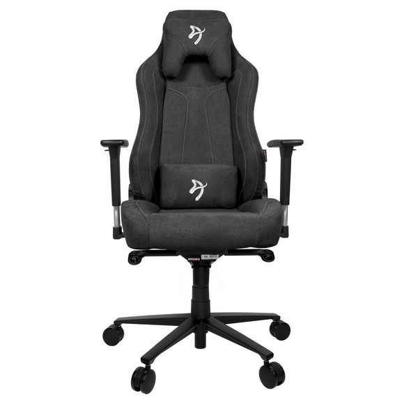 Arozzi Vernazza Soft Fabric Gaming Chair Dark Gray
