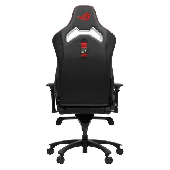 Asus ROG SL300 Chariot Core with Tilt Mechanism  Durable Class 4 gas lift Adjustable Backrest Up to 145 Degree Tilt Up to 15 Degree Gaming Chair Black