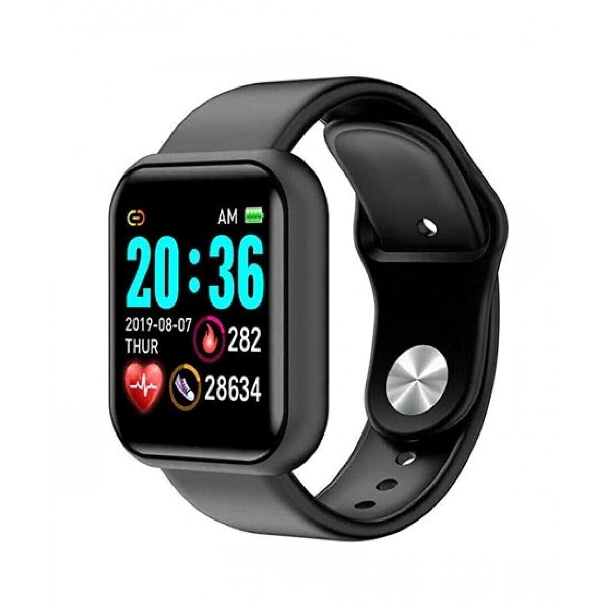 Online Shopping D20 Bluetooth Smart Watch Black