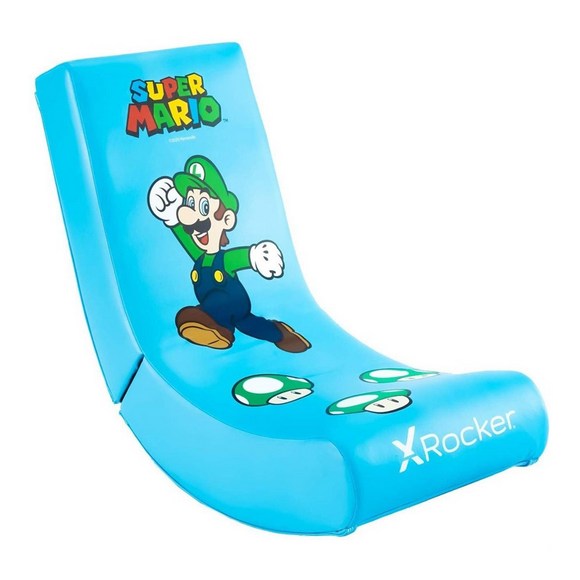 X Rocker Nintendo Video Rocker Super Mario All Star Luigi Gaming Chair